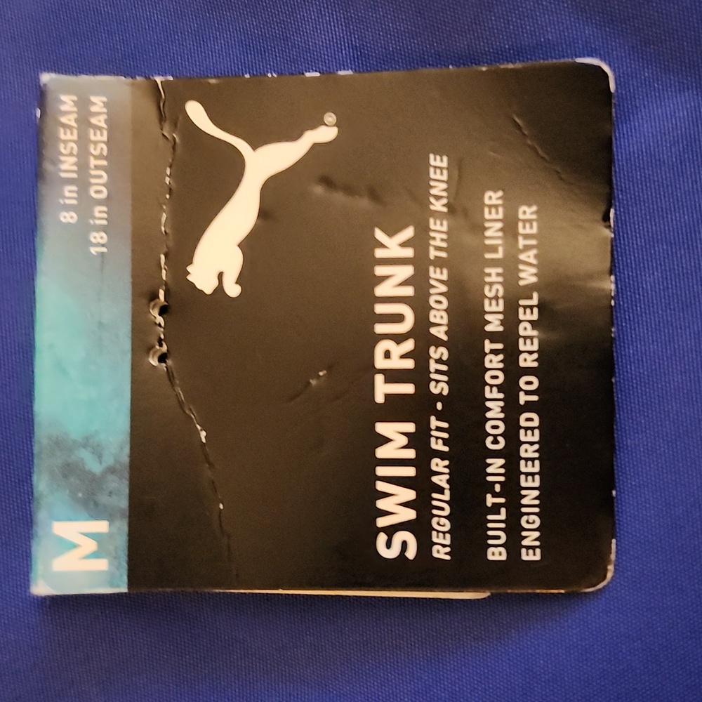 Puma Swim Trunk Size Medium - Picture 3 of 9